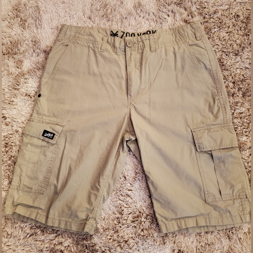 Men's Cargo Khaki Shorts